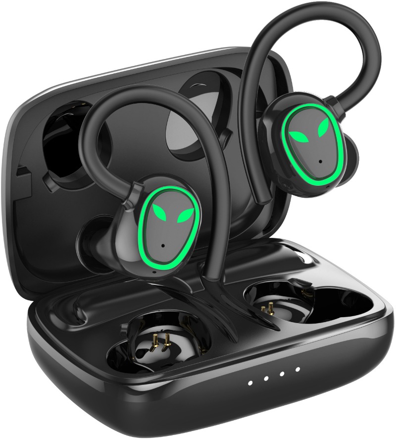 Sports Earphone Hook - หูฟังบลูทูธแบบสปอร์ตสั่งทำพิเศษ พร้อมตะขอเกี่ยวหู กันน้ำ ไฟ LED เท่ๆ