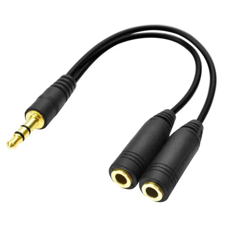 Audio Splitter Y - หูฟัง Splitter, 3.5 มม. สายต่อ Audio