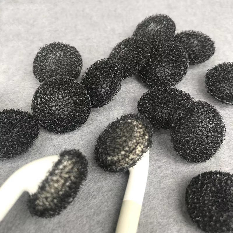 Earphone Foam Tip - ฟองน้ำกรองเสียงสีดำ โฟมนุ่ม หูฟังแบบเสียบหู แผ่นรองหูฟัง ฟองน้ำเปลี่ยน ครอบหูฟัง