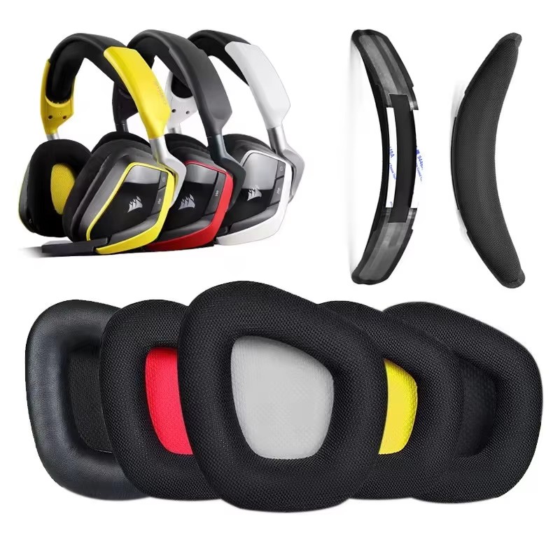 Gaming Headset Rgb - แผ่นรองหูฟังสําหรับ Corsair Void/Void Pro/Void Elite/Surround WIRED