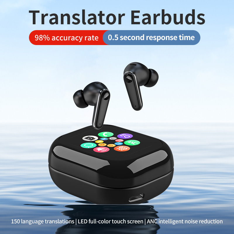Sports Earphone Hook - หูฟังบลูทูธไร้สาย OWS แบบปรับมุมได้พร้อมที่เกี่ยวหู, หูฟังสำหรับเล่นกีฬาพร้อมช่องชาร์จ