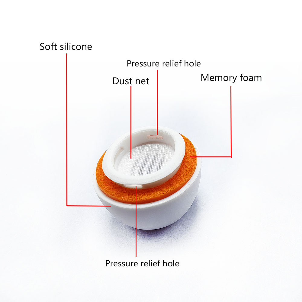 จุกหูฟังเมมโมรี่โฟมสำหรับ AirP - Earphone Foam Tip บทวิจารณ์และราคา