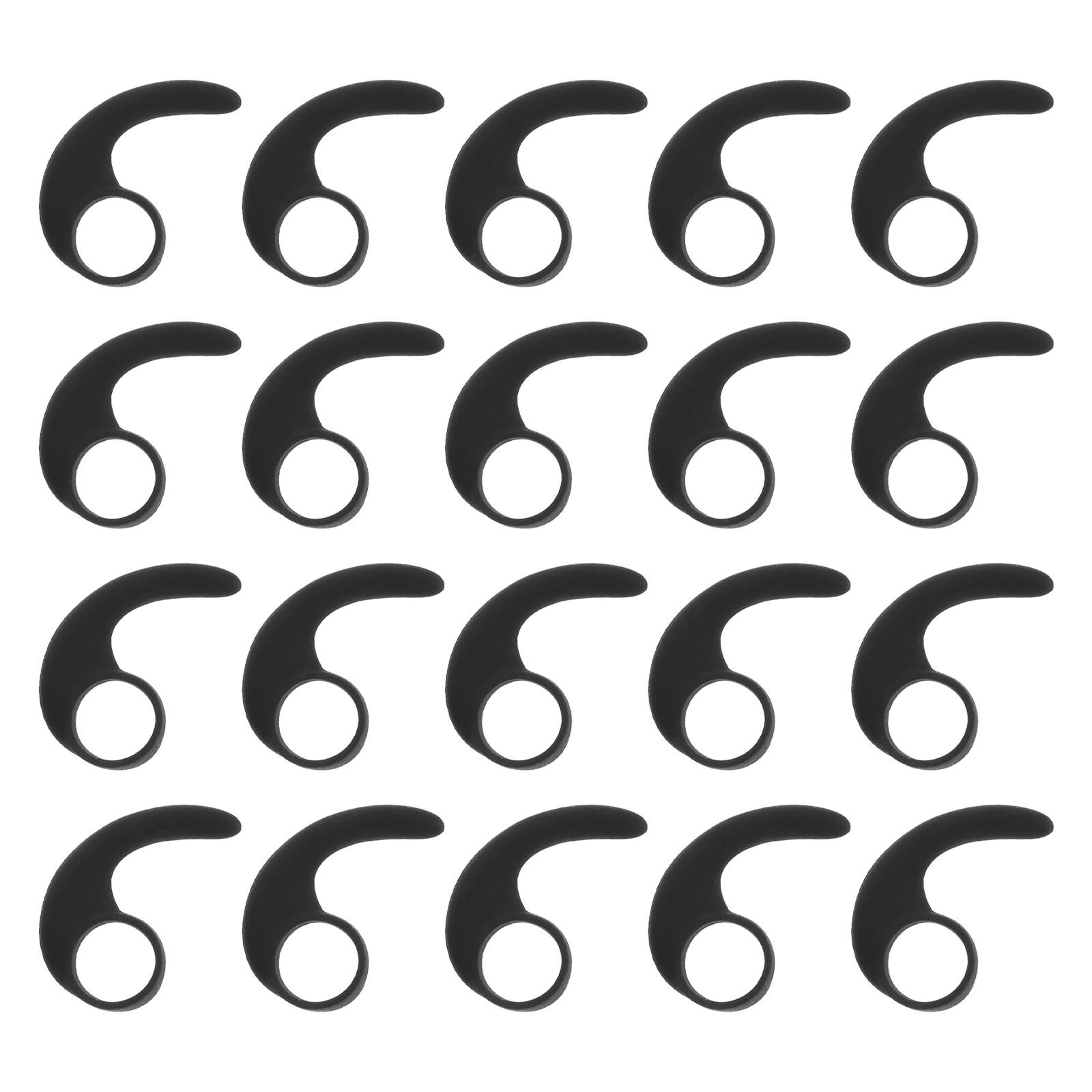 20 ชิ้น ตะขอเกี่ยวหูซิลิโคนสำห - Sports Earphone Hook บทวิจารณ์และราคา