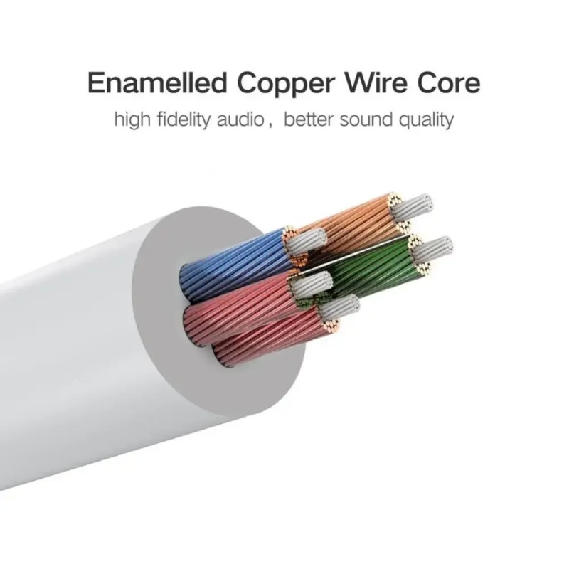 อะแดปเตอร์หูฟัง สายแยกไมโครโฟน - Audio Splitter Y บทวิจารณ์และราคา