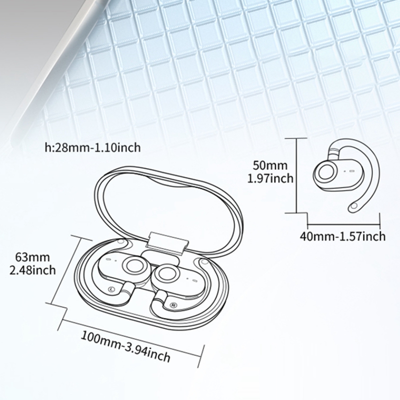 หูฟังแบบเกี่ยวหู JM18, หูฟังบล - Sports Earphone Hook บทวิจารณ์และราคา