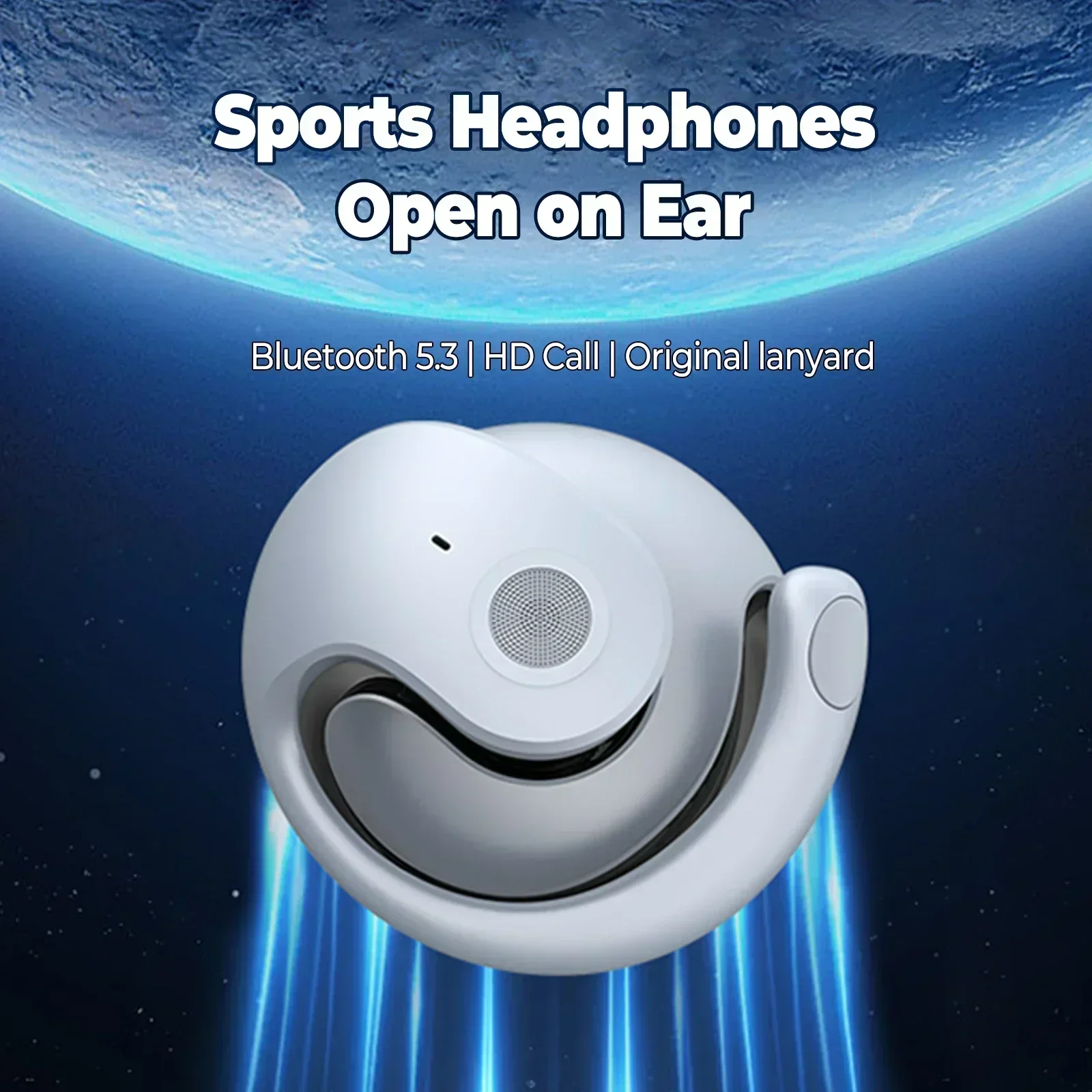 หูฟังไร้สาย หูฟังแบบเกี่ยวหูที - Sports Earphone Hook บทวิจารณ์และราคา
