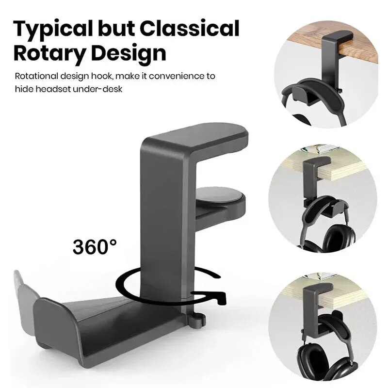 ขาตั้งหูฟังเกมมิ่งอเนกประสงค์  - Headphone Stand Desk บทวิจารณ์และราคา